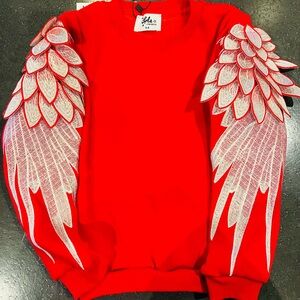 Lola and The Boys I’m An Angel Sweatshirt-Adorable! NWT